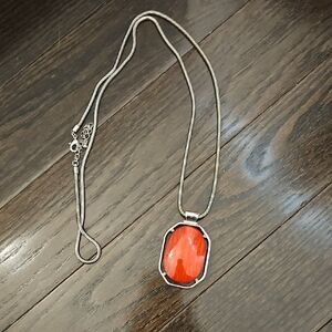 BRAND NEW NEVER WORN Elegant Red Pendant Necklace